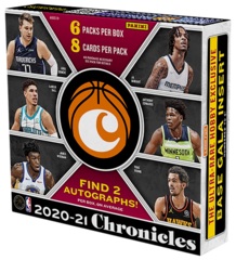 2020-21 Panini Chronicles NBA Basketball Hobby Box